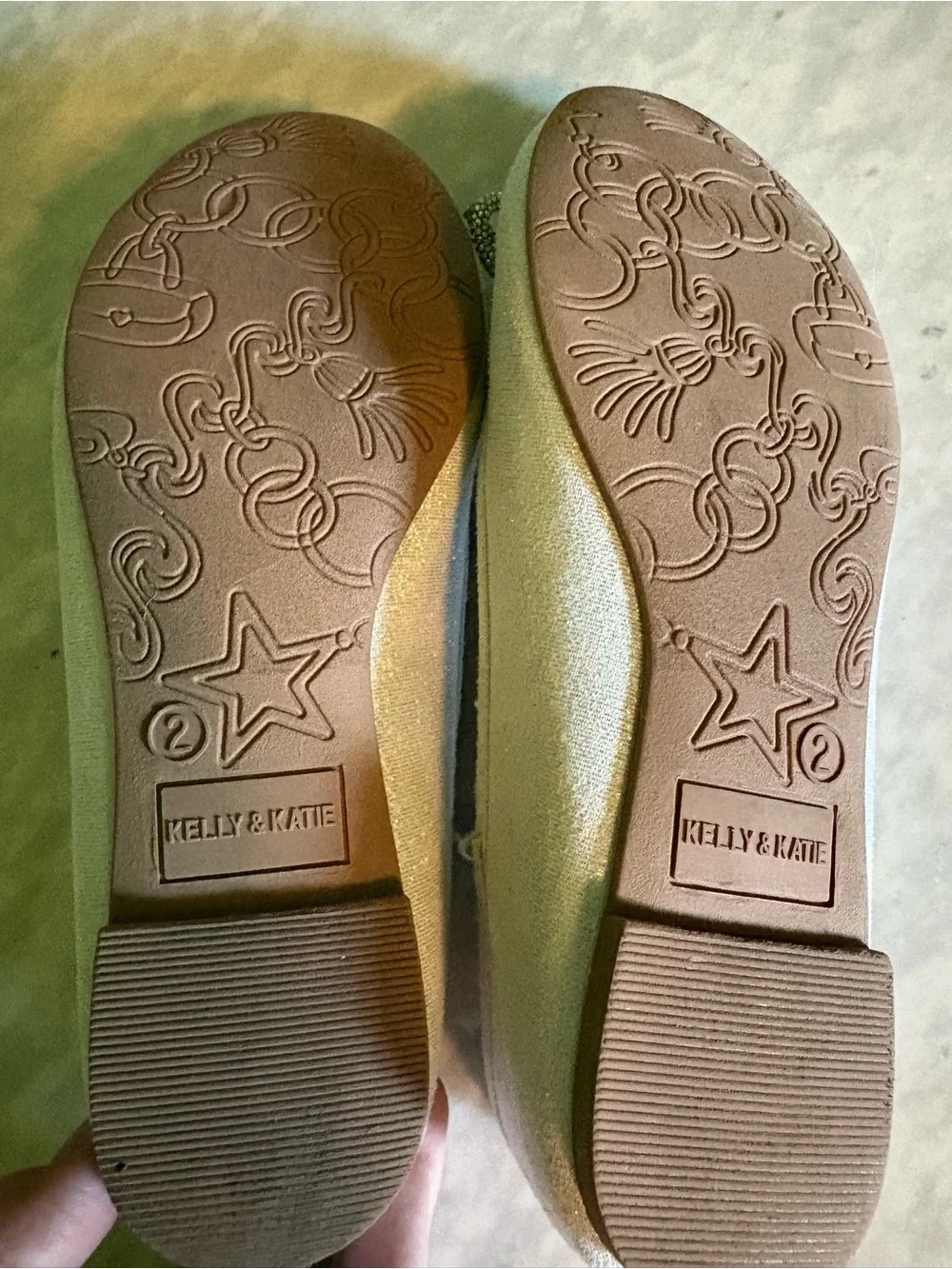 Sparkle Bow Ballet Flats - Glitter Shoes